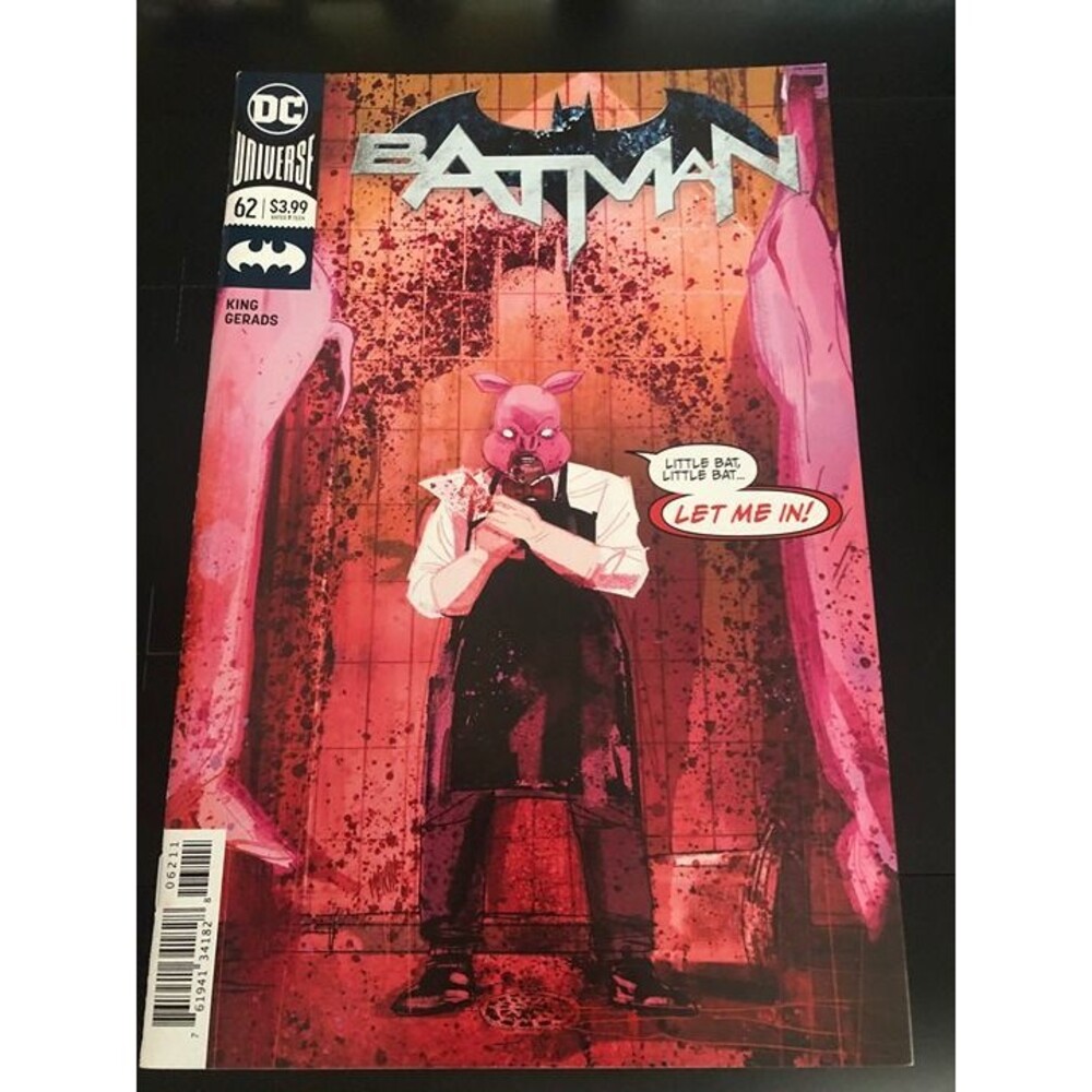 Batman #62 3rd series DC comics-Tom King, Professor Pyg 2019 VF/NM Mitch Geraad